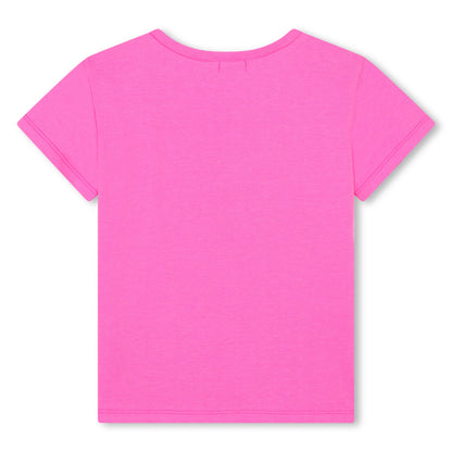 BILLIEBLUSH - SHORT SLEEVE TSHIRT WITH HEART GRAPHIC