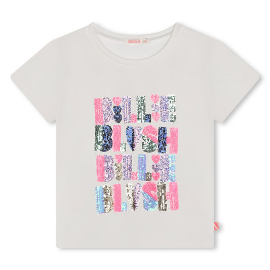 BILLIEBLUSH - Short Sleeve Tshirt With Logo