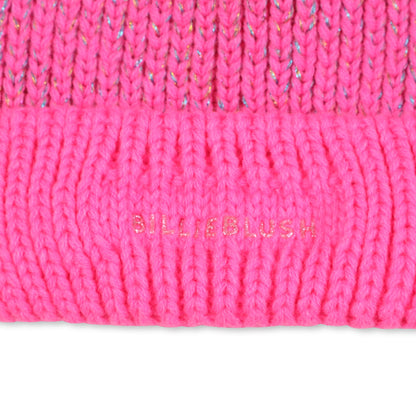 BILLIEBLUSH - Girls Beanie With Double Pompons
