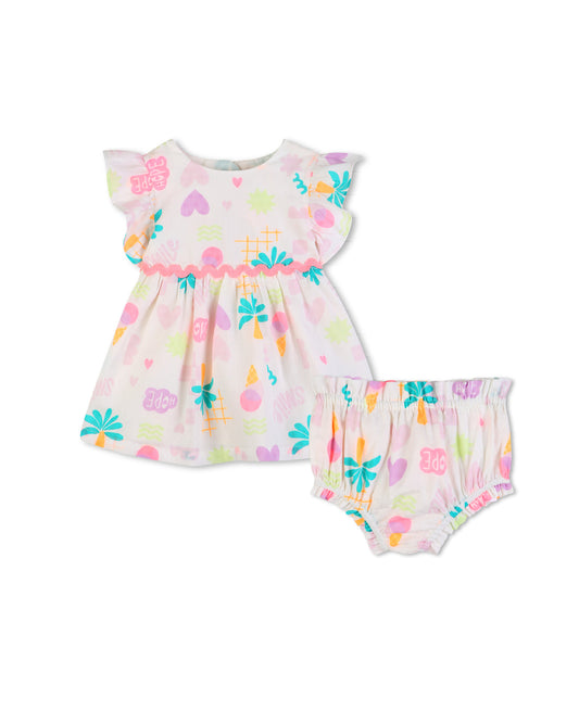 BILLIEBLUSH - Infant Dress + Bloomers Set