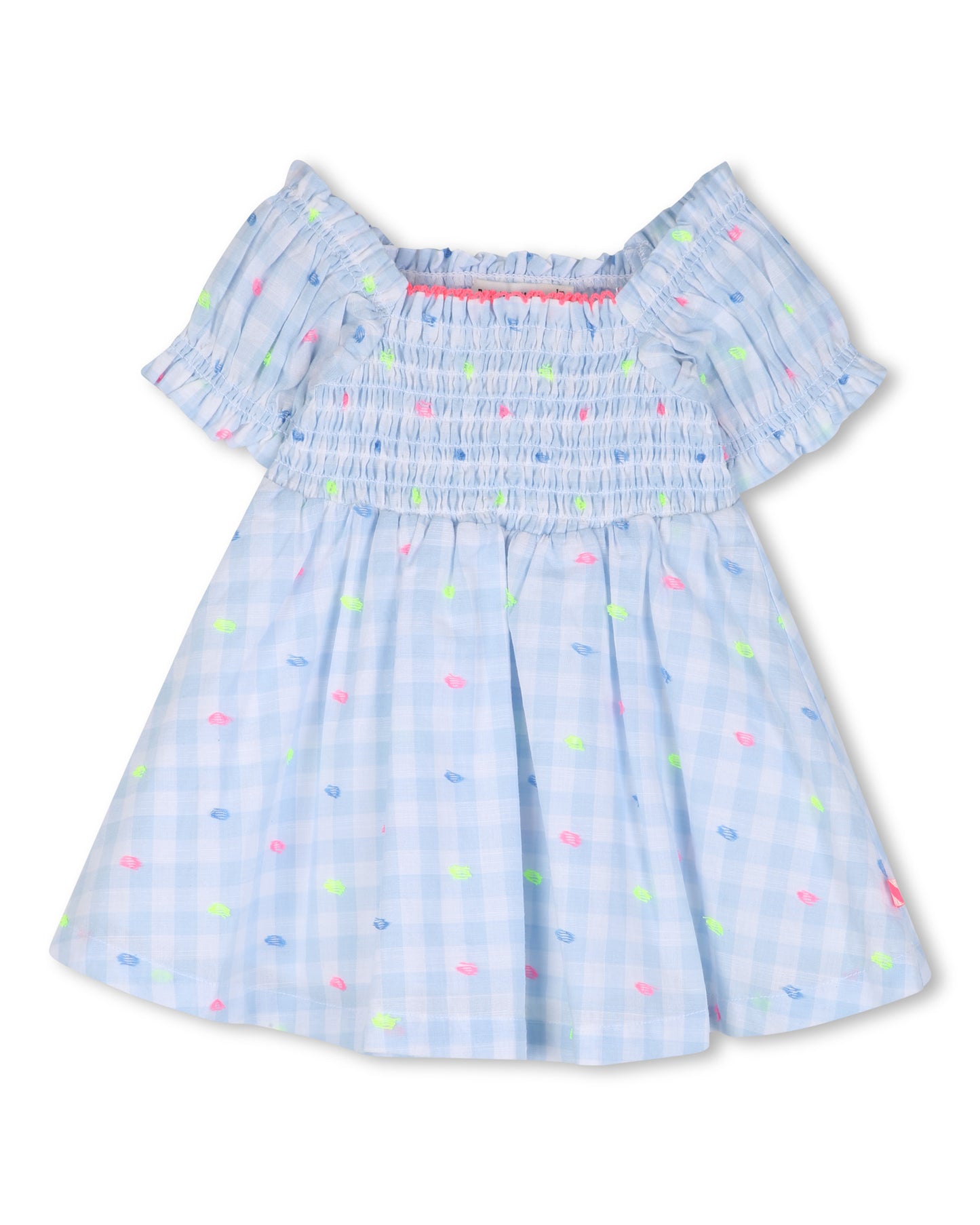 BILLIEBLUSH - Newborn Gingham Dress