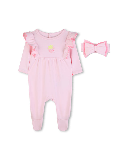 BILLIEBLUSH - NB Footie + Headband