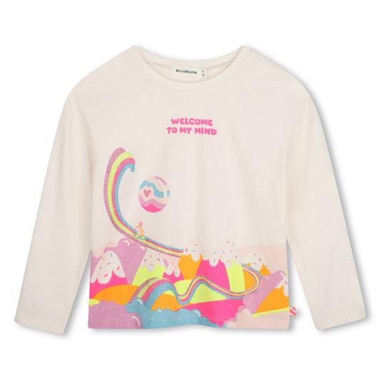 BILLIEBLUSH - Girls Long Sleeve Graphic Shirt
