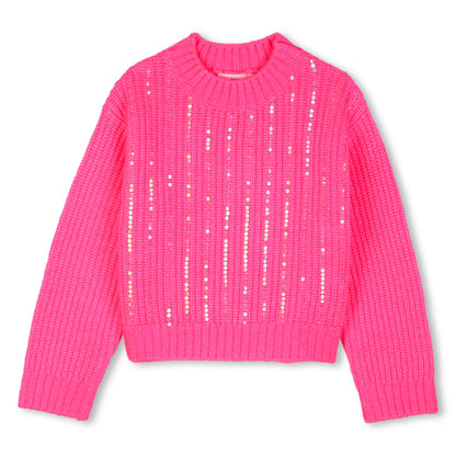 BILLIEBLUSH - Girls Sequin Sweater