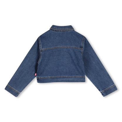 BILLIEBLUSH - Girls Denim Jacket With Icons