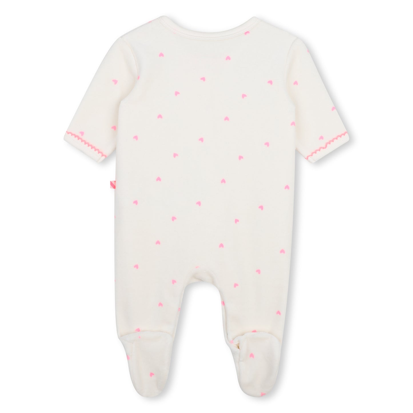 BILLIEBLUSH - NB Velvet Footie + Hat Set