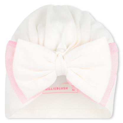 BILLIEBLUSH - NB Velvet Footie + Hat Set