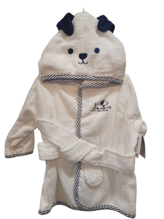 Puppy Toile Robe 0-9m