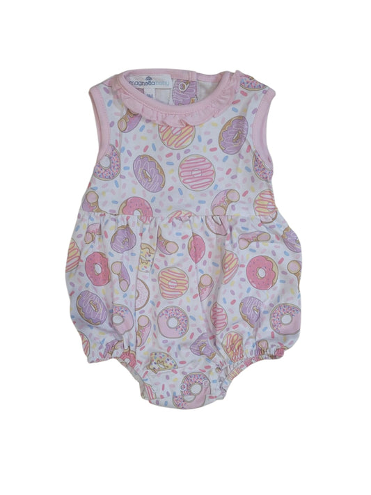 MAGNOLIA BABY - Donut Dreams S/less Girl Bubble Pink