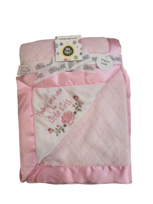 LITTLE ME - Thank Heaven For Little Girls Reversible Blanket