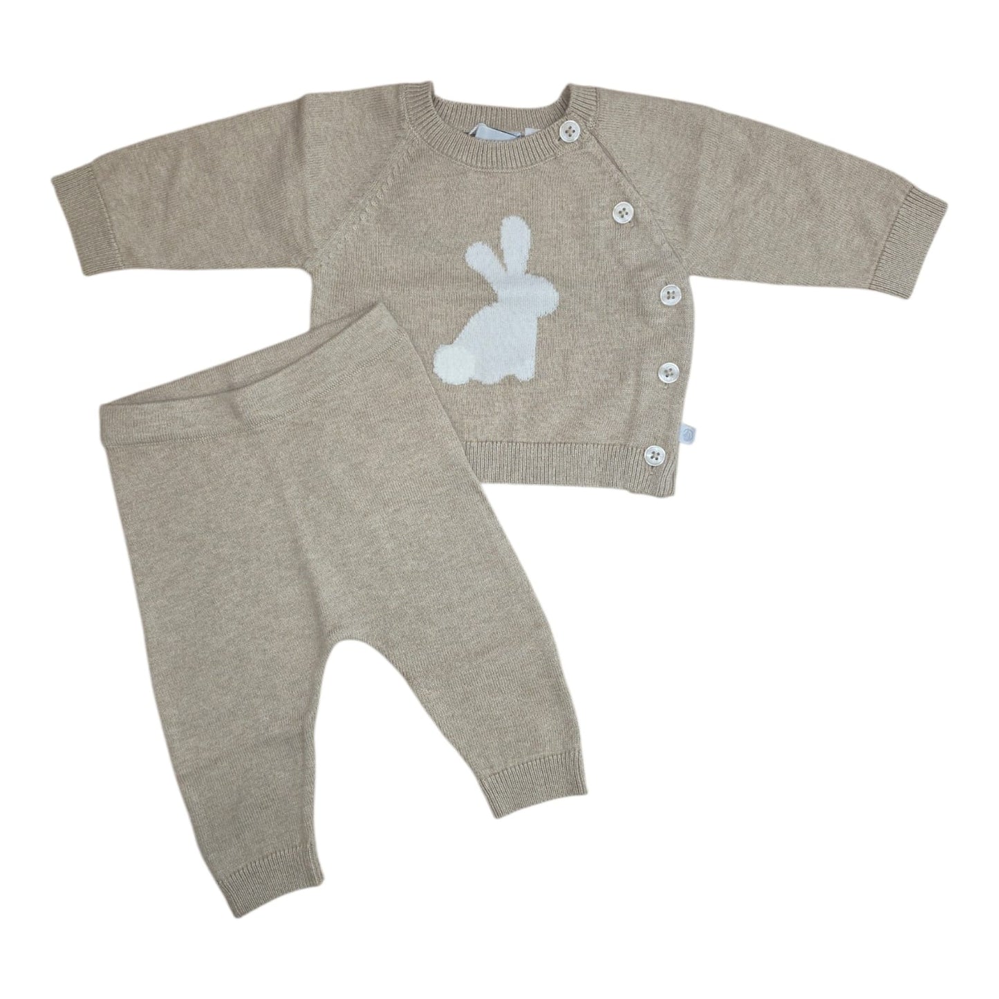 PETIT BATEAU - Baby 2Pc Knit Sweater And Pants