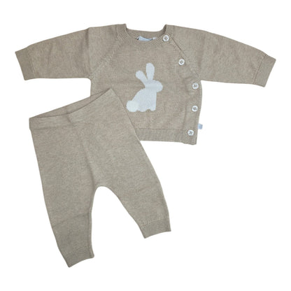 PETIT BATEAU - Baby 2Pc Knit Sweater And Pants