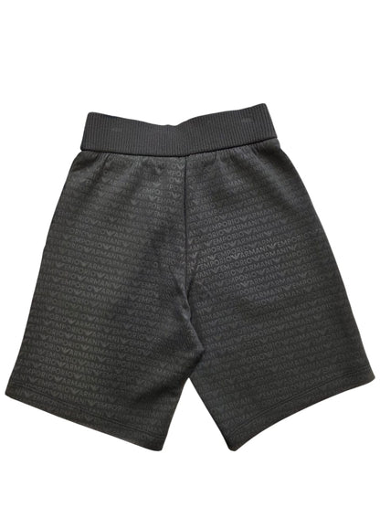 EMPORIO ARMANI - BOYS LOGO PRINT DRAWSTRING SHORTS D1