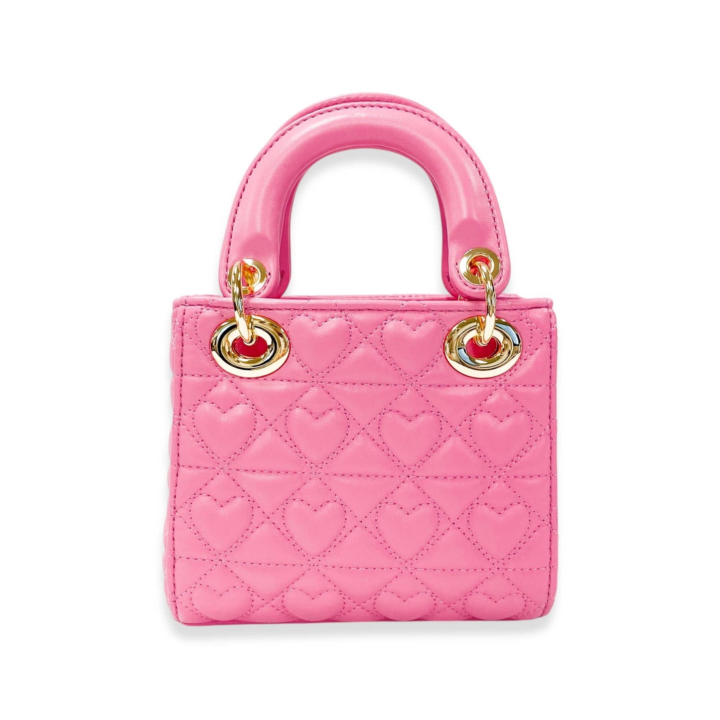 DOE A DEAR - Heart-Quilted Bag