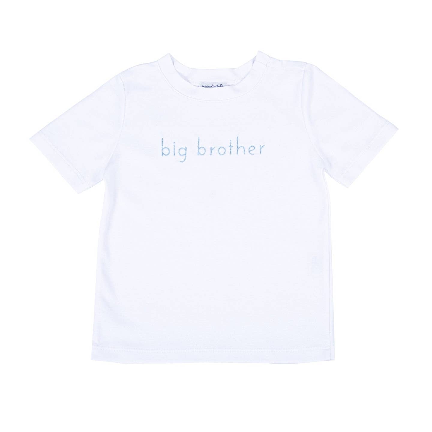 MAGNOLIA BABY - Big Brother Embroidered T-Shirt
