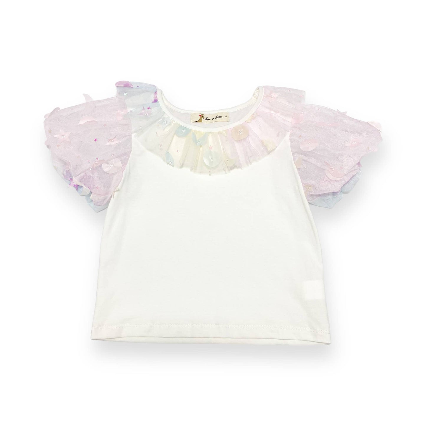 DOE A DEAR - Moon & Star Embellished Tee