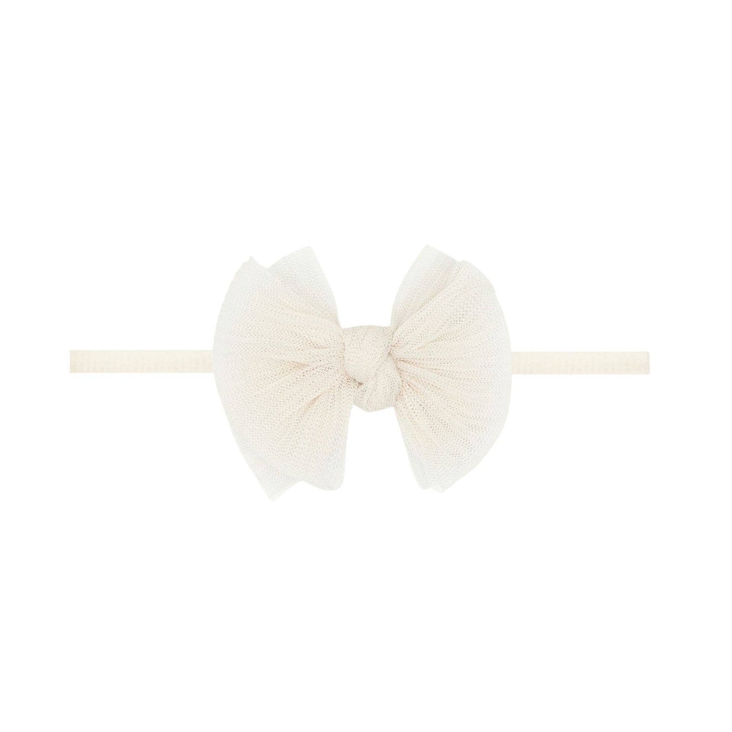 Baby Bling® Tulle Baby FAB® Skinny soft tulle bow headband
