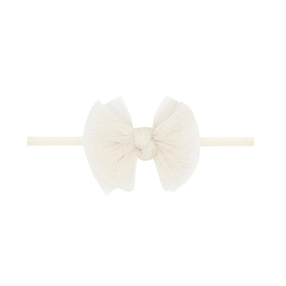 Baby Bling® Tulle Baby FAB® Skinny soft tulle bow headband