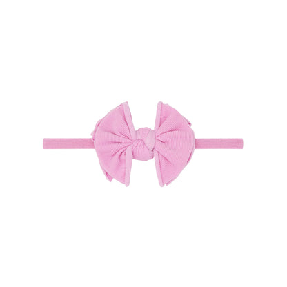 Baby Bling® Baby FAB® Skinny soft nylon bow headband
