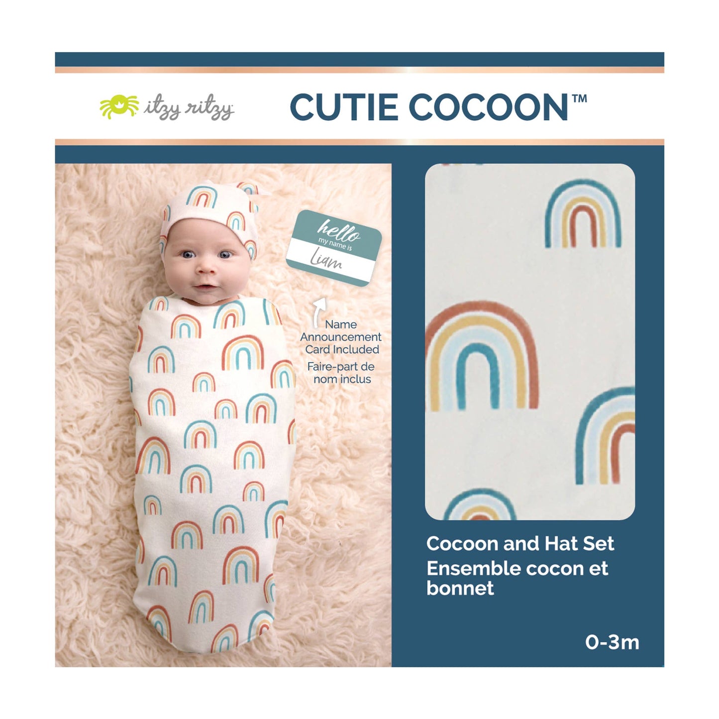 ITZY RITZY - Cutie Cocoon™ Matching Cocoon & Hat Sets