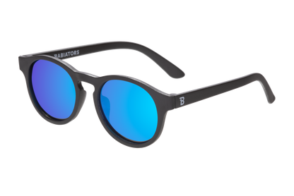 BABIATORS - Jet Black w/ Cobalt Blue Lens  Polarized Keyhole Sunglasses