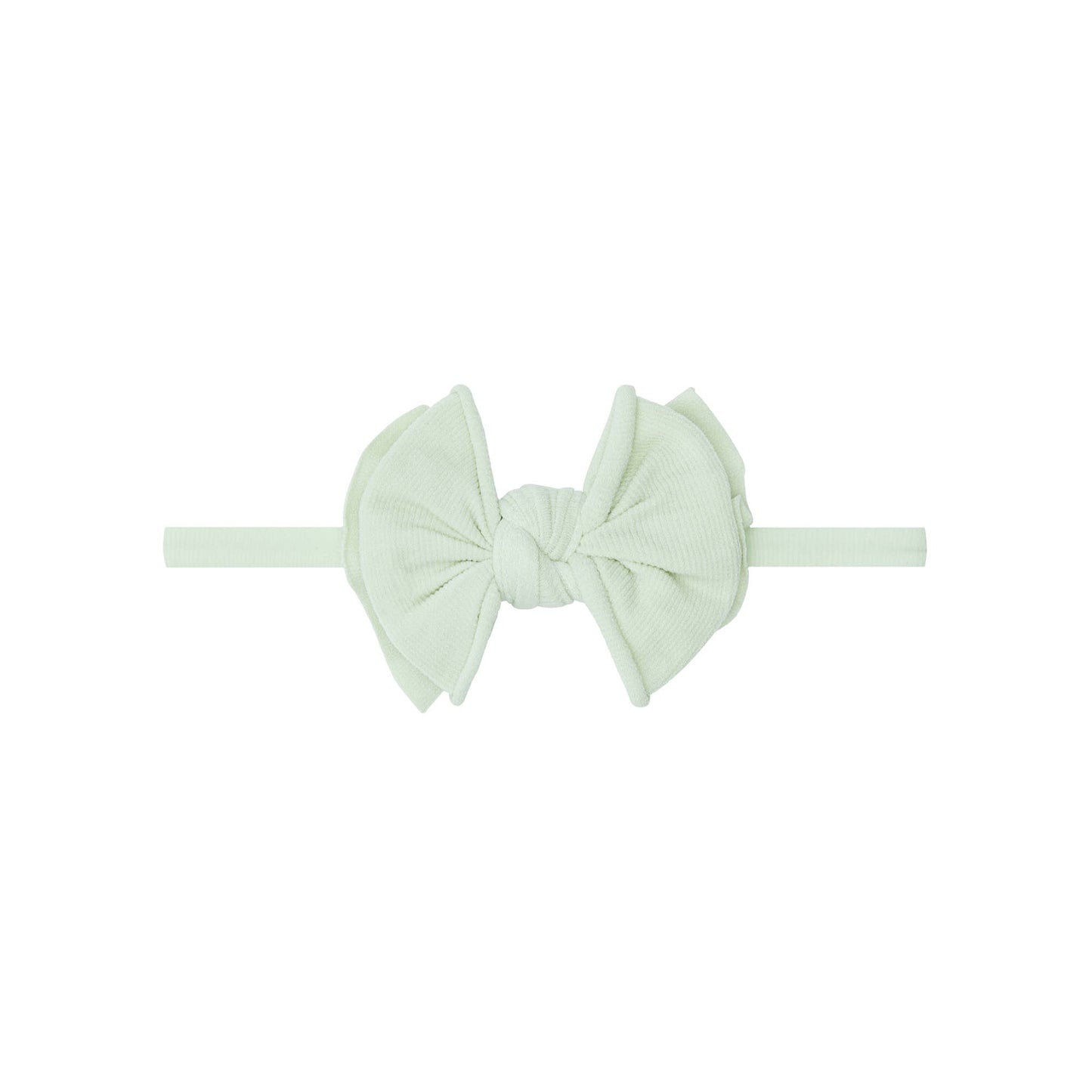 Baby Bling® Baby FAB® Skinny soft nylon bow headband