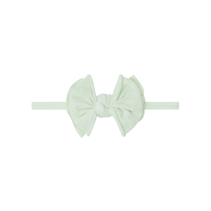 Baby Bling® Baby FAB® Skinny soft nylon bow headband