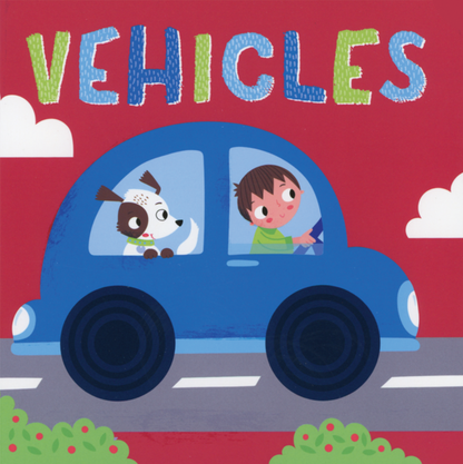 Vehicles Touch and Feel Jigsaw Puzzles