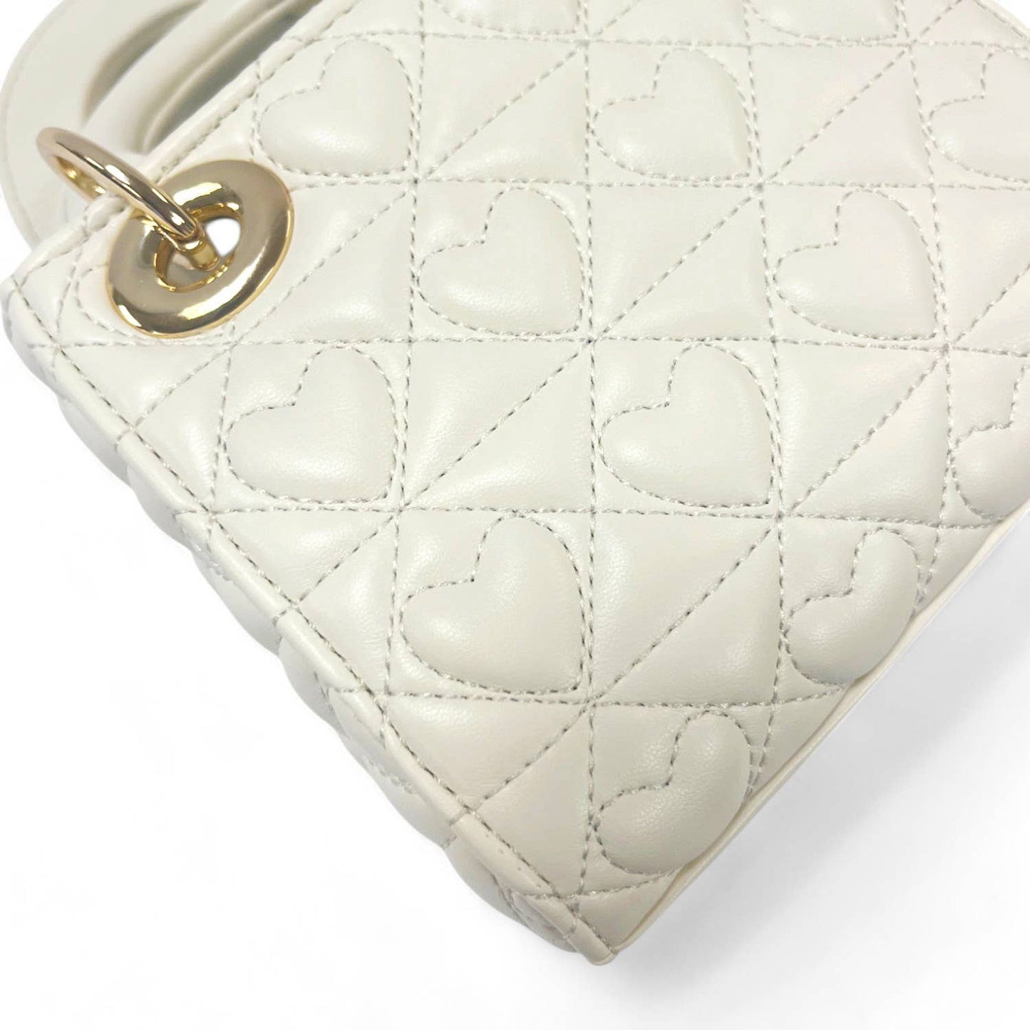 DOE A DEAR - Heart-Quilted Bag