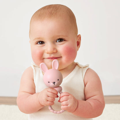 ITZY RITZY - *NEW* Pink Bunny Sweetie Rattle™