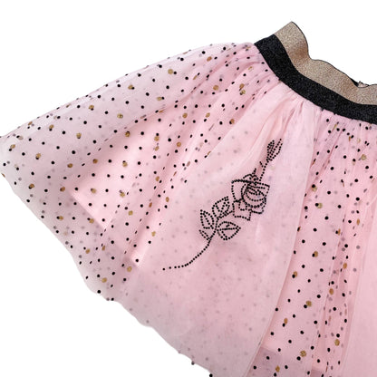 DOE A DEAR - Rose Dot Mesh Tutu Skirt