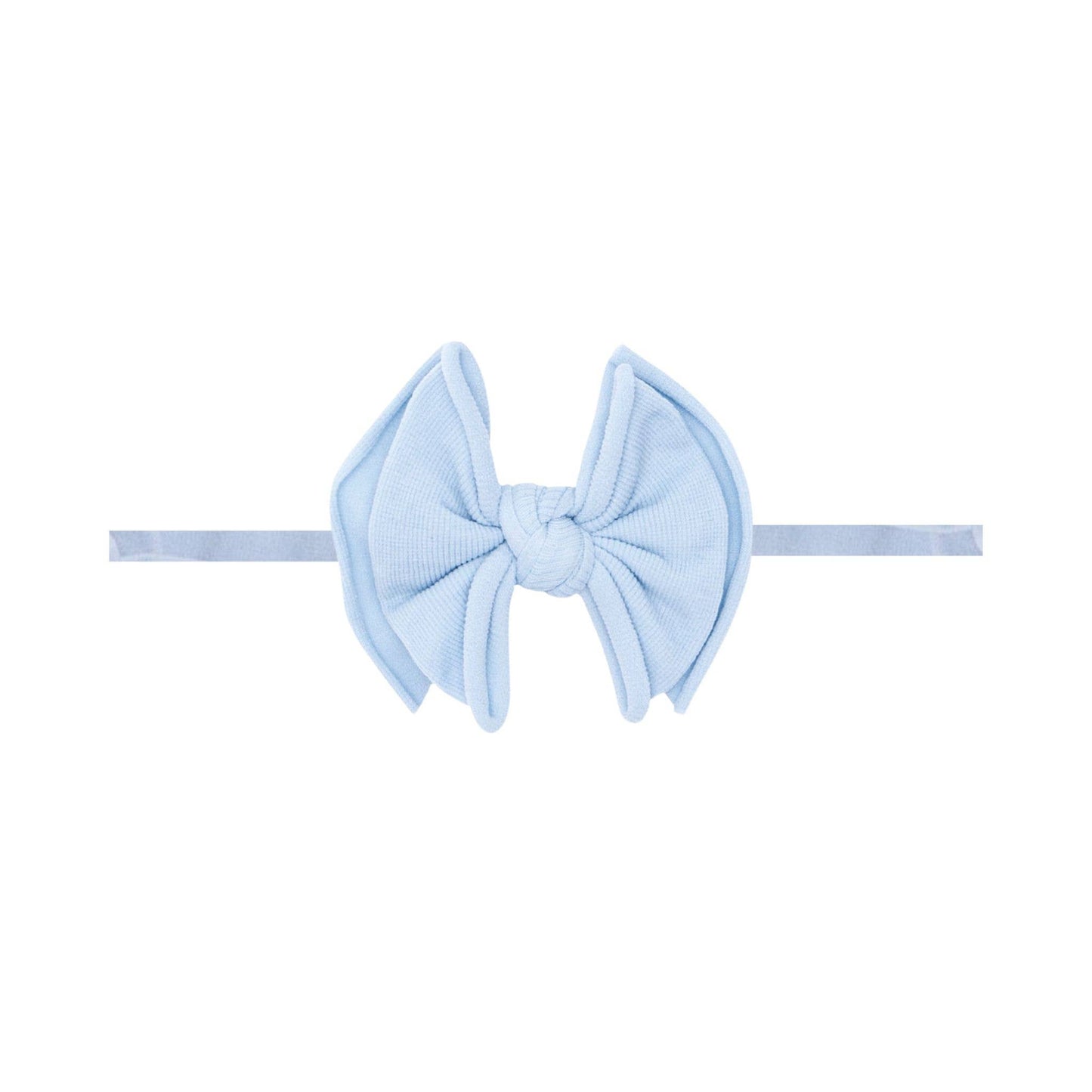 Baby Bling® Baby FAB® Skinny soft nylon bow headband