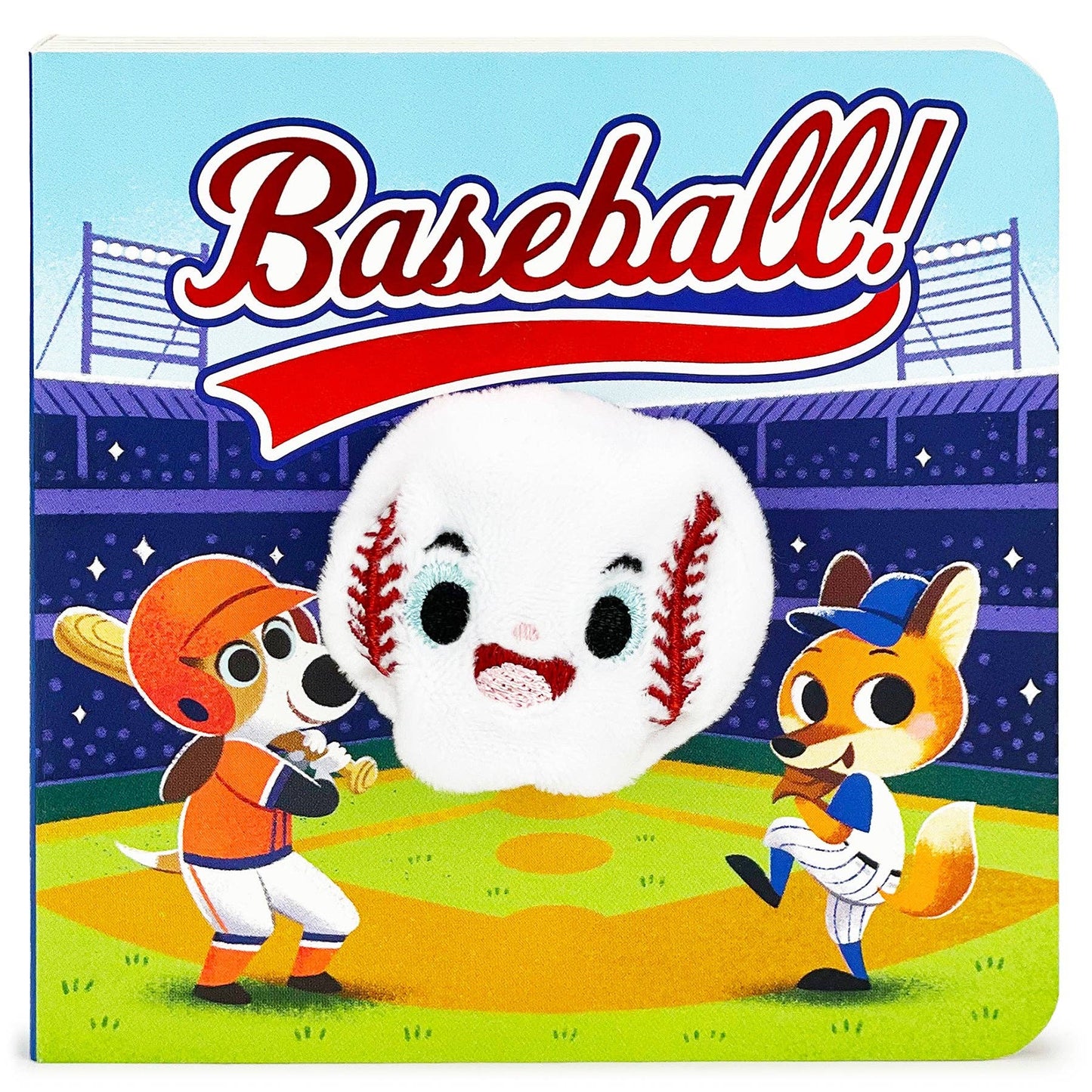 COTTAGE DOOR PRESS - Baseball! Interactive Finger Puppet Board Book