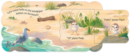Babies on the Beach – Baby Animal Lift-a-Flap Board Book