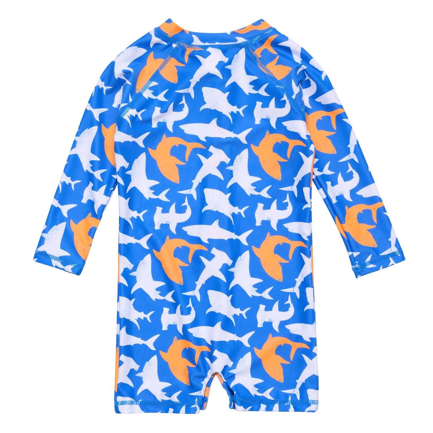SNAPPER ROCK - Shark Squad LS Sunsuit