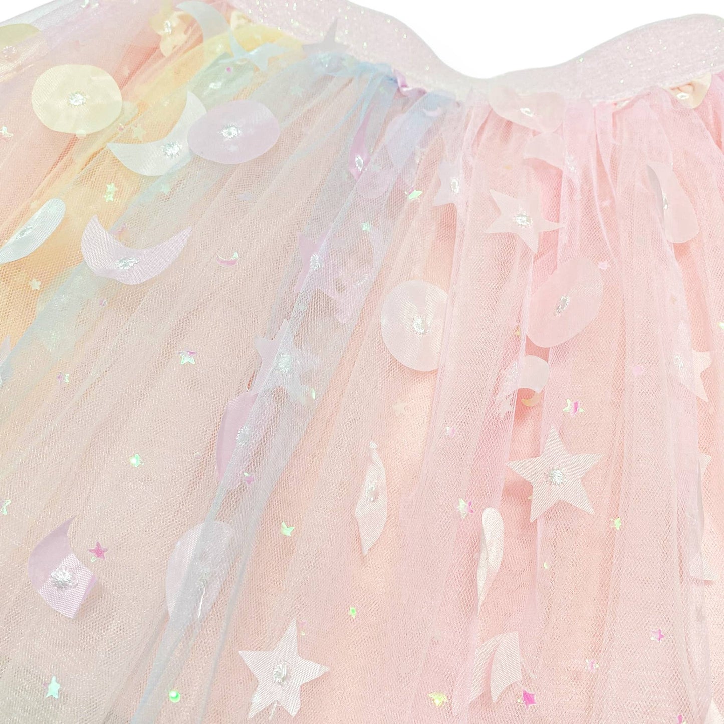 DOE A DEAR -  Moon & Star Embellished Tutu