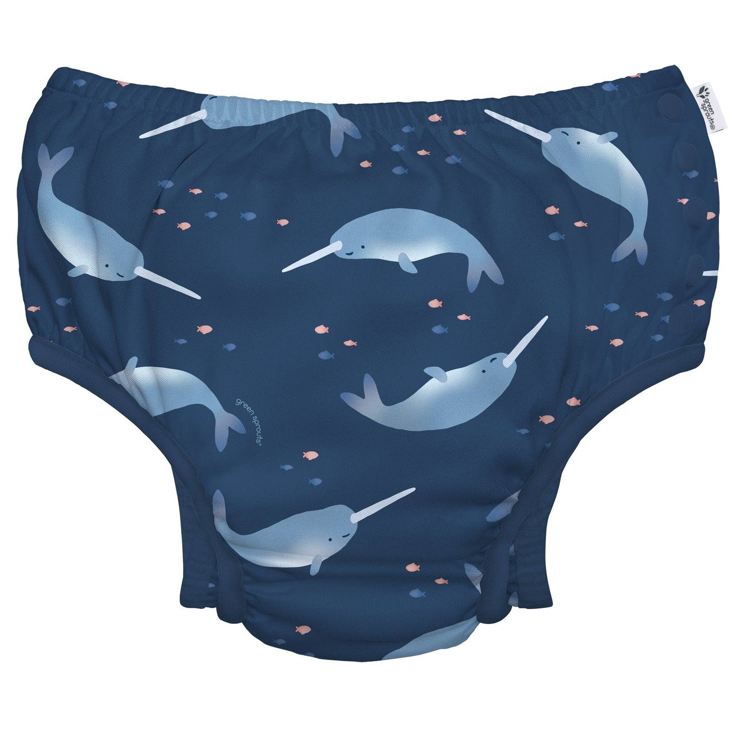 GREEN SPROUTS - Eco Snap Swim Diaper with Gusset