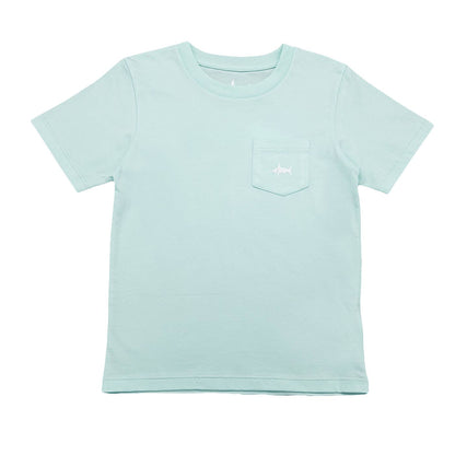 Boys Red Fish Graphic Tee -Aqua