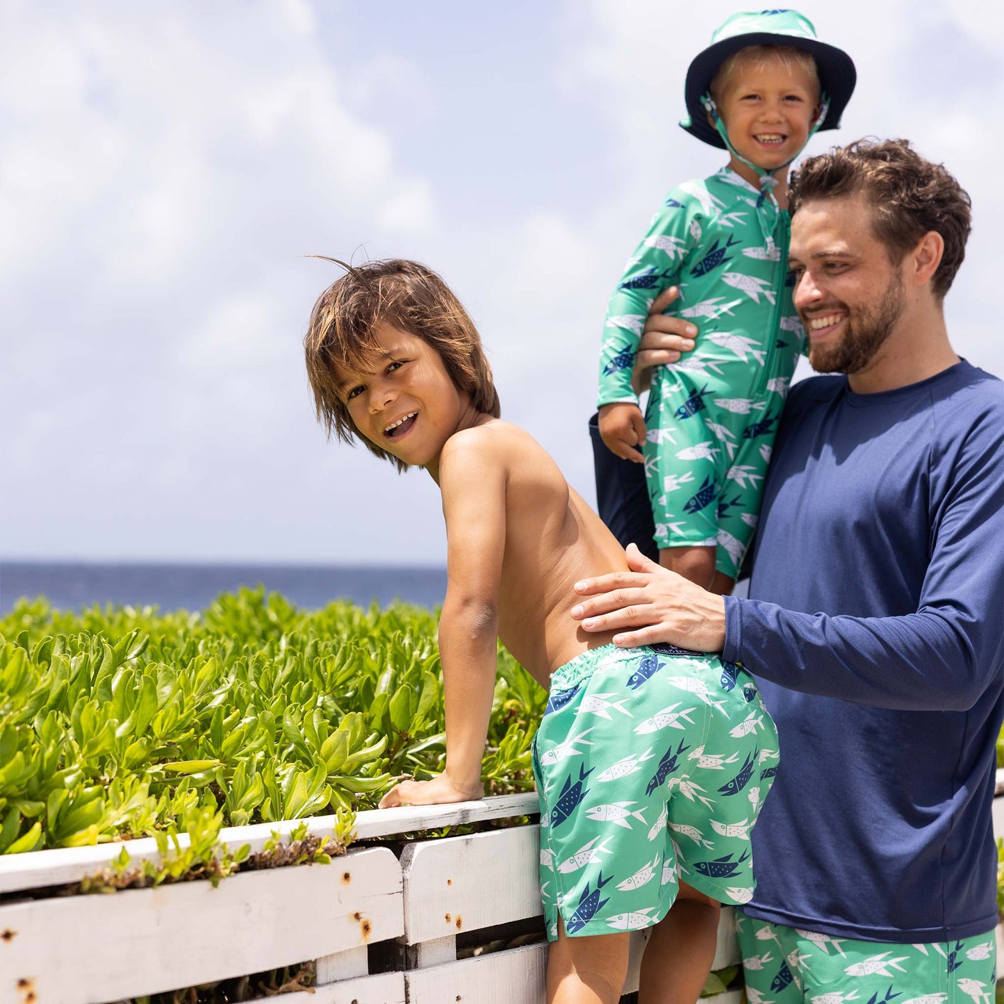 Off The Hook LS Sunsuit