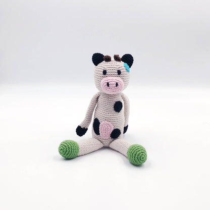 Plush Farm Animal - Cuddly Cow
