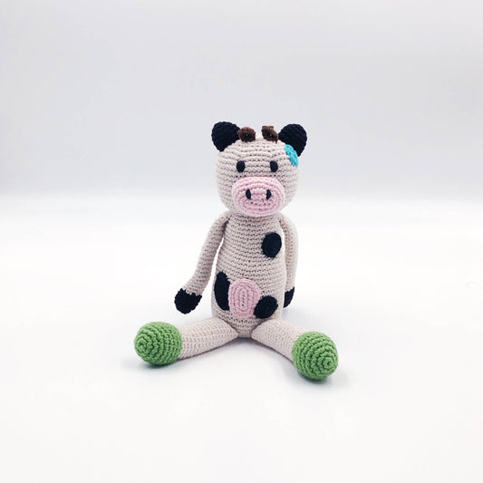 Plush Farm Animal - Cuddly Cow