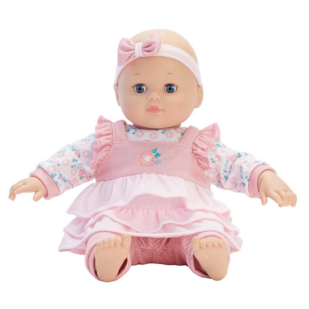 MADAME ALEXANDER - Baby Cuddles Pink Floral Light Skin Tone