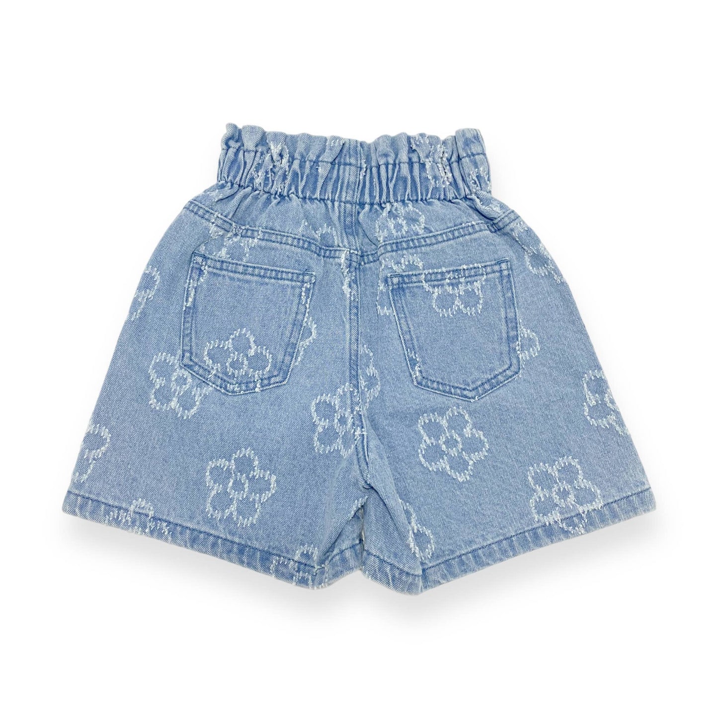 DOE A DEAR - Floral Denim Shorts