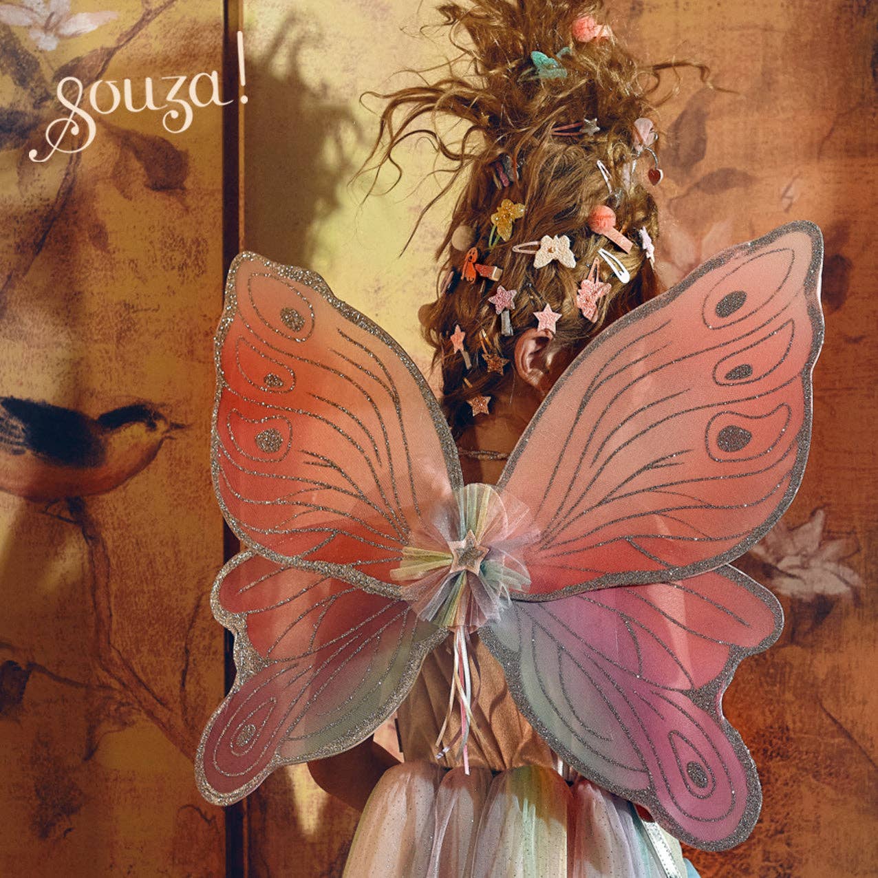 Louanne Fairy Costume – Dress and Wings Set
