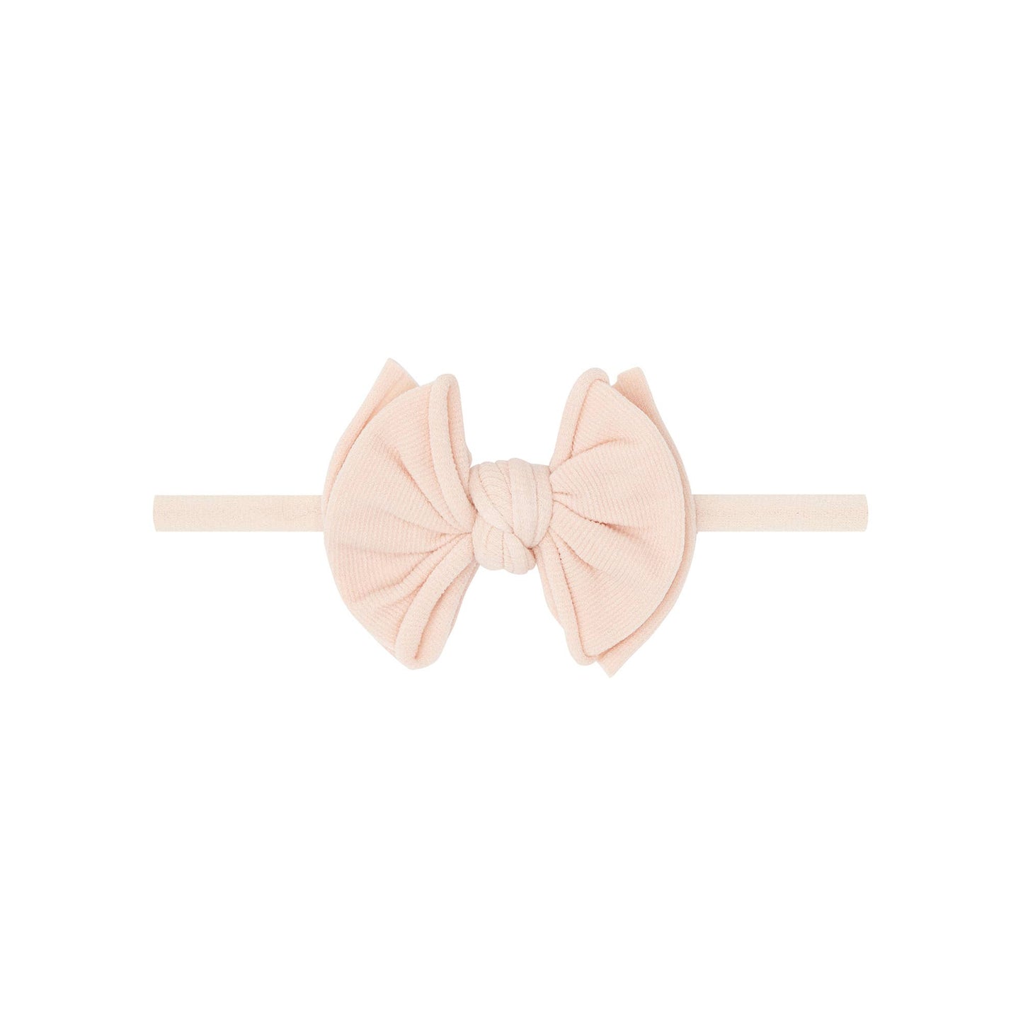 Baby Bling® Baby FAB® Skinny soft nylon bow headband