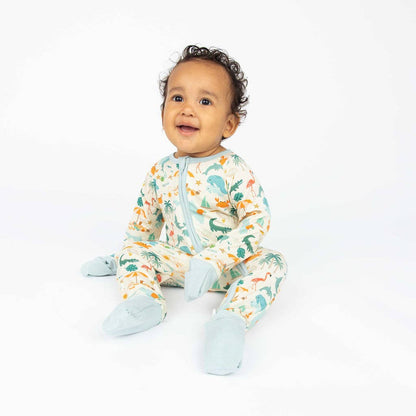 EMERSON & FRIENDS - Explore Florida Souvenir Bamboo Convertible Baby Pajamas