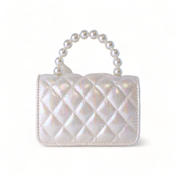 DOE A DEAR -  Mermaid Shiny Quilted Purse