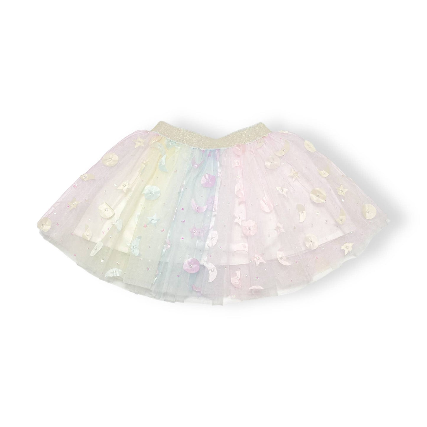 DOE A DEAR -  Moon & Star Embellished Tutu