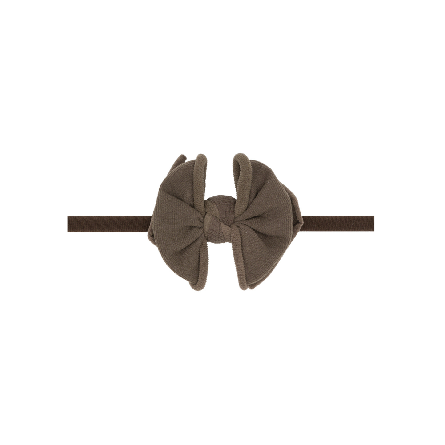 Baby Bling® Baby FAB® Skinny soft nylon bow headband