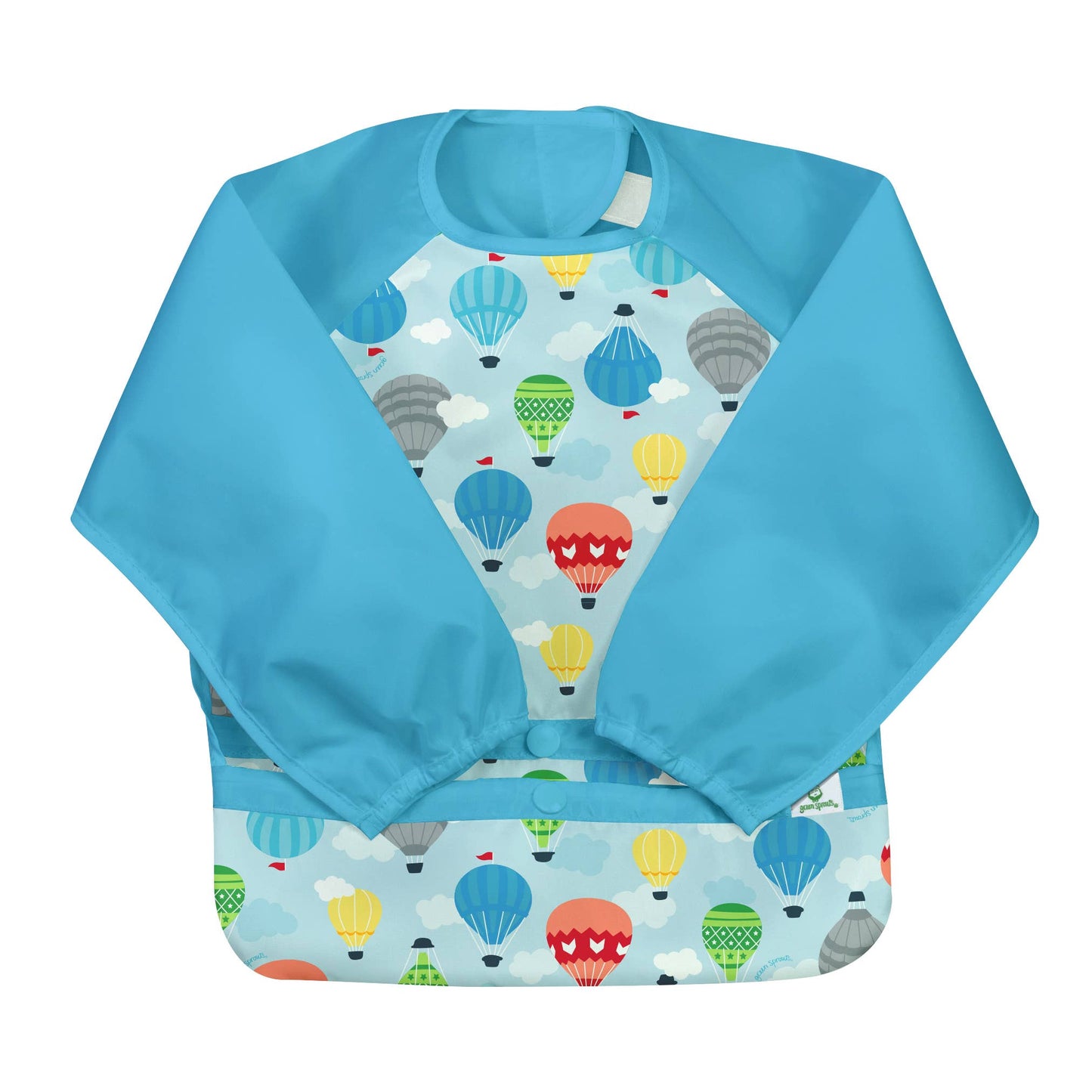 GREEN SPROUTS - Snap & Go Easy Wear Long Sleeve Bib